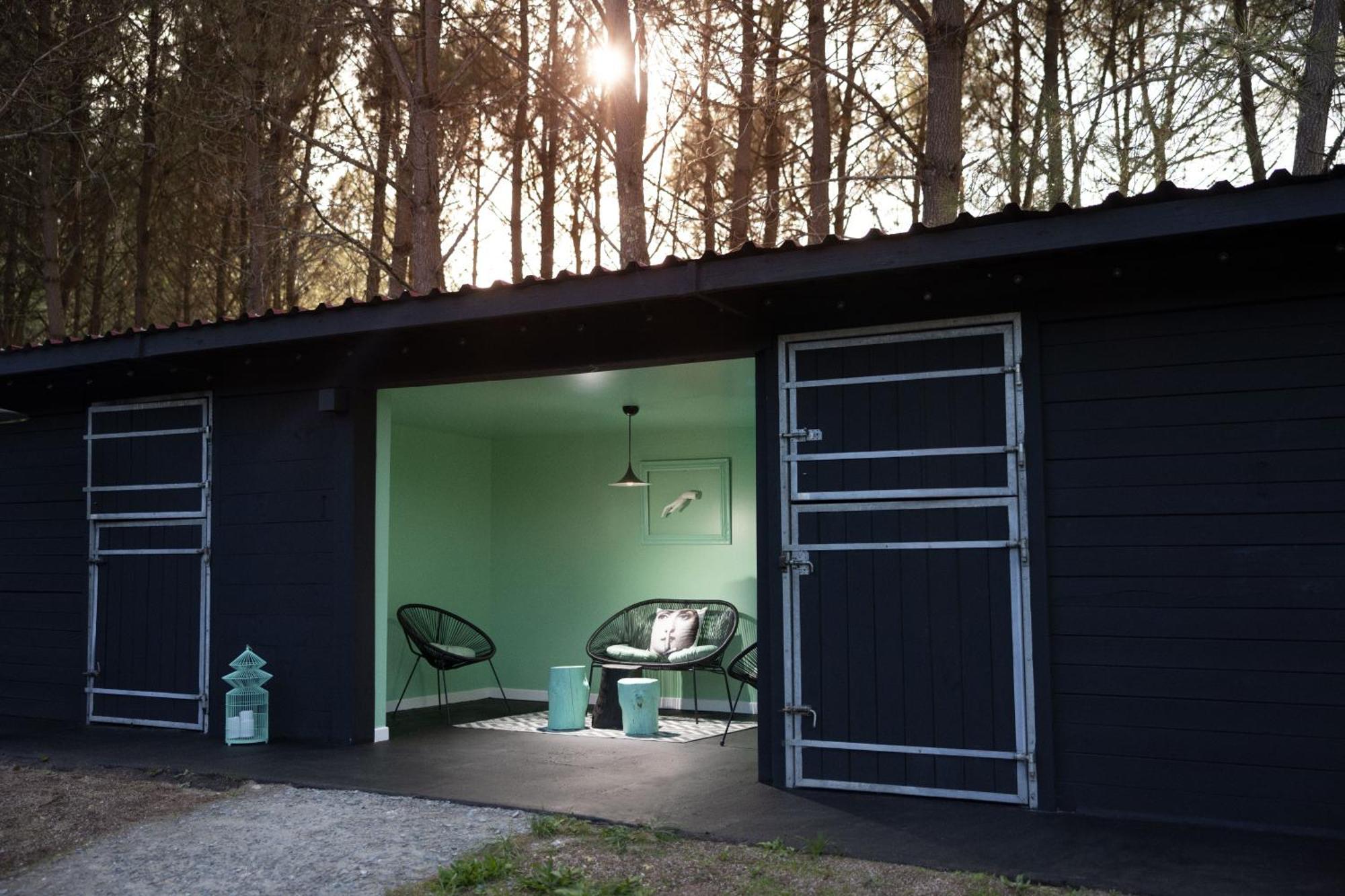 L Ost In Sensations -Hebergements Insolites Et Suites De Luxe Spa Sauna Piscine Foret Marcenais Exteriér fotografie
