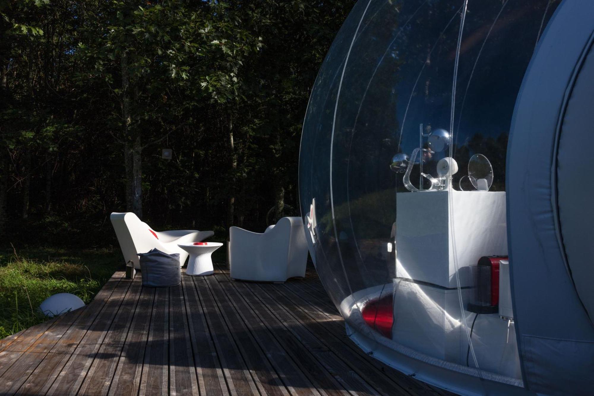 L Ost In Sensations -Hebergements Insolites Et Suites De Luxe Spa Sauna Piscine Foret Marcenais Exteriér fotografie